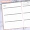 Planner 2025-2026 - JUL 2025 - JUN 2026, Academic Planner 8.5" x 11", 2025-2026 Planner Weekly and Monthly, Leather Cover Planner with Thick Paper, Back Pocket with Notes Pages - Rose Gold